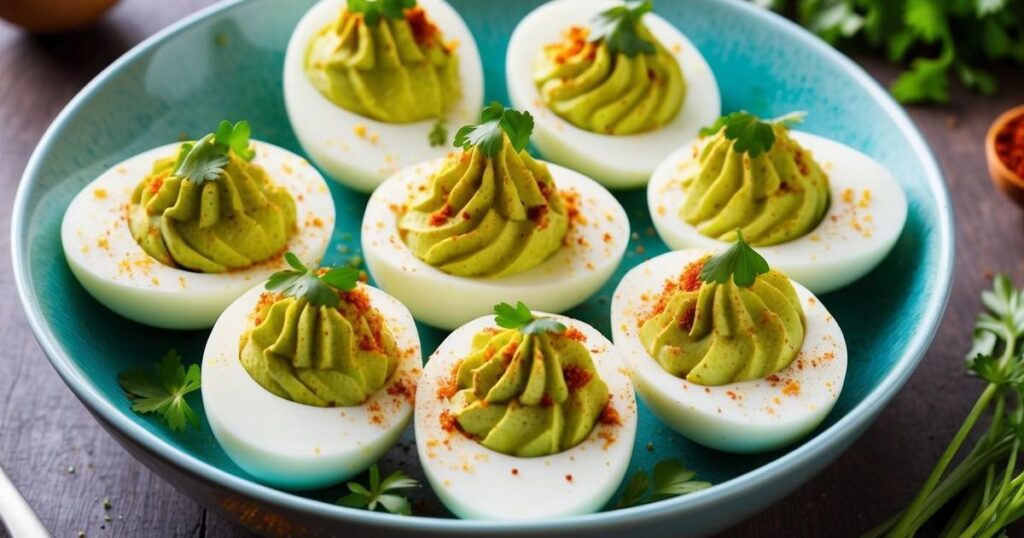 Crafting the Perfect Avocado Devilled Eggs